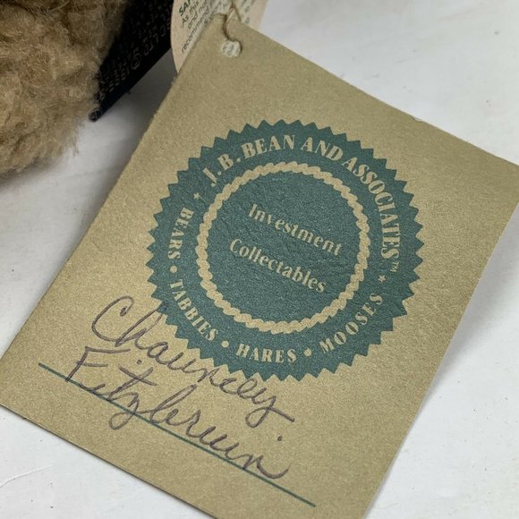 Boyds Bears Chauncey Fitzbruin 1997 Jointed Teddy Sailor Hat Collar Nautical 7" - Picture 3 of 6